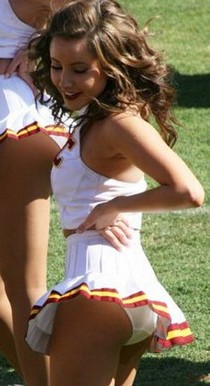 Young great brunette