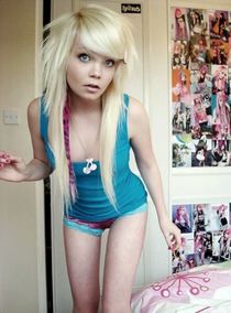 Gorgeous booty coed in a